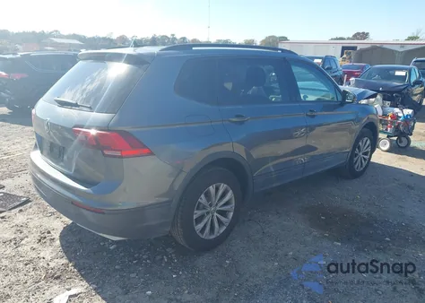 2020 Volkswagen Tiguan 2.0T S from USA, damaged, VIN 3VV1B7AX9LM176650